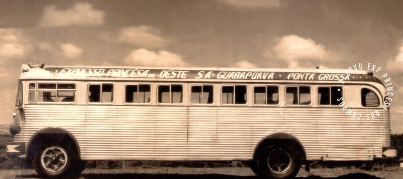 Linha Ponta Grossa a Guarapuava - Década de 1950