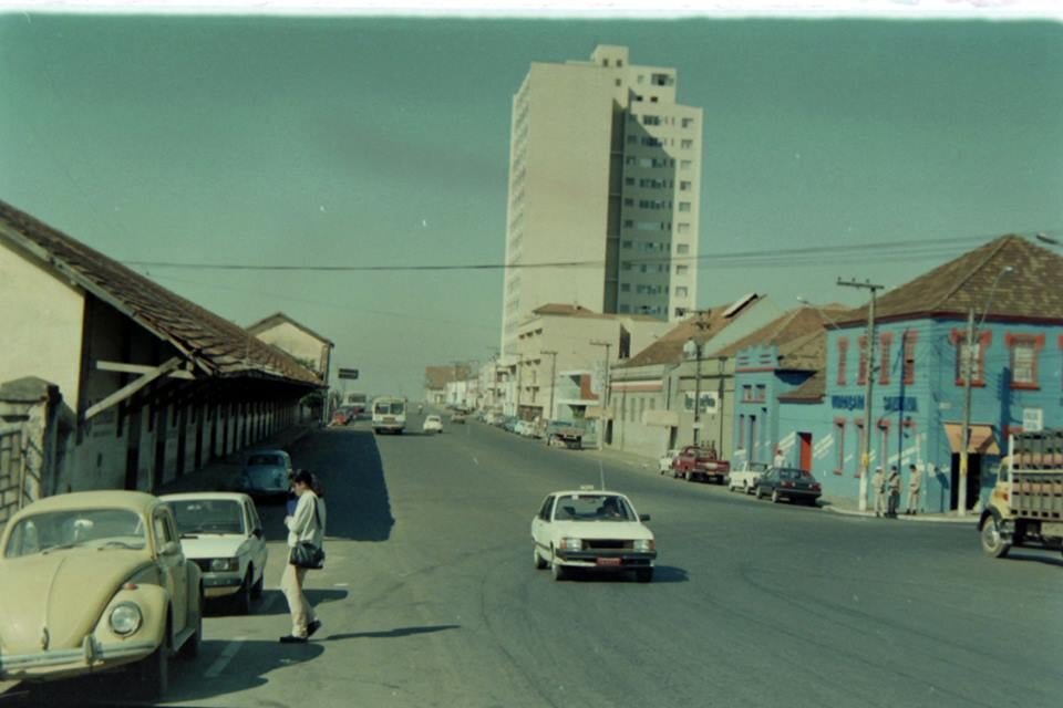 Rua Benjamin Constant - Década de 1980