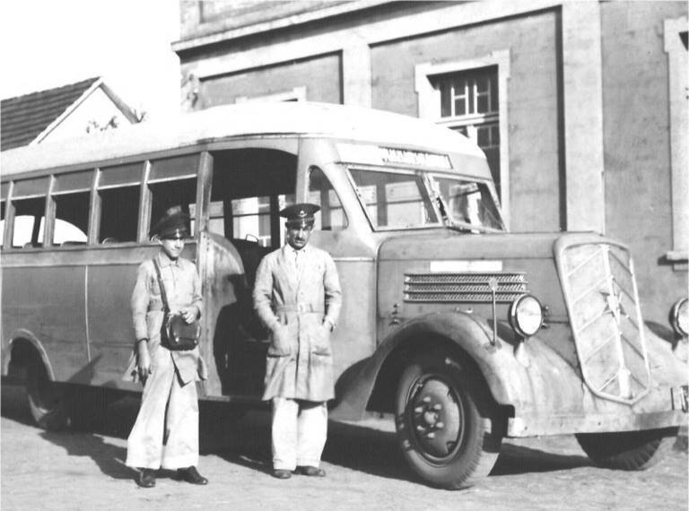 Auto Viação Pontagrossense - Década de 1940