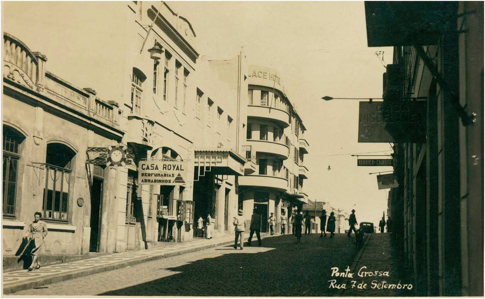 Rua 7 de Setembro - Ano desconhecido