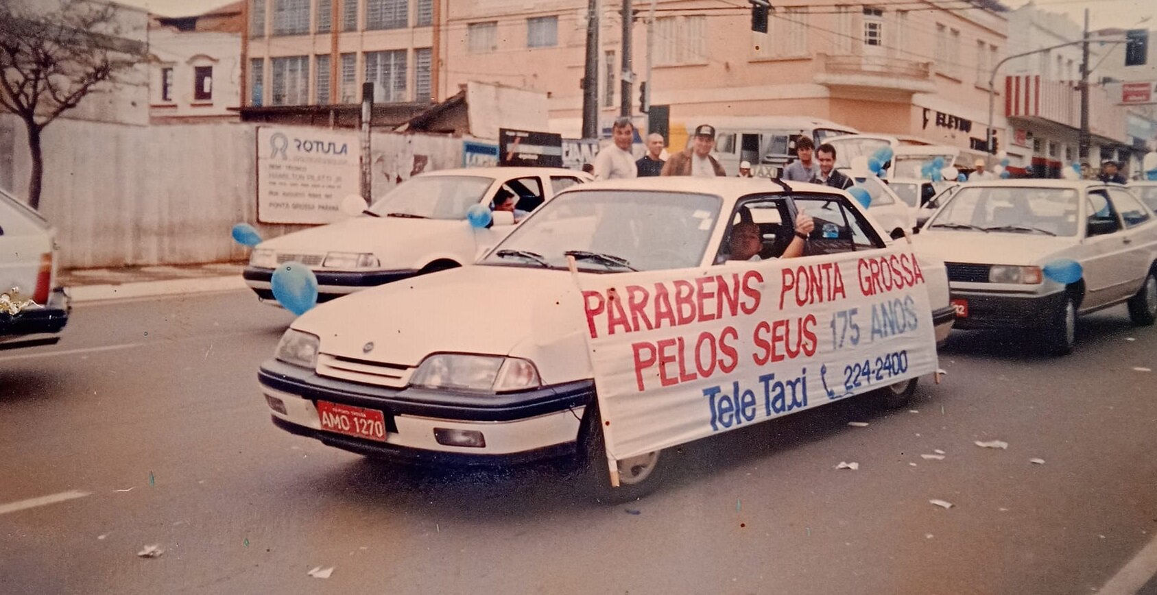 Desfile de aniversário de Ponta Grossa - 1997