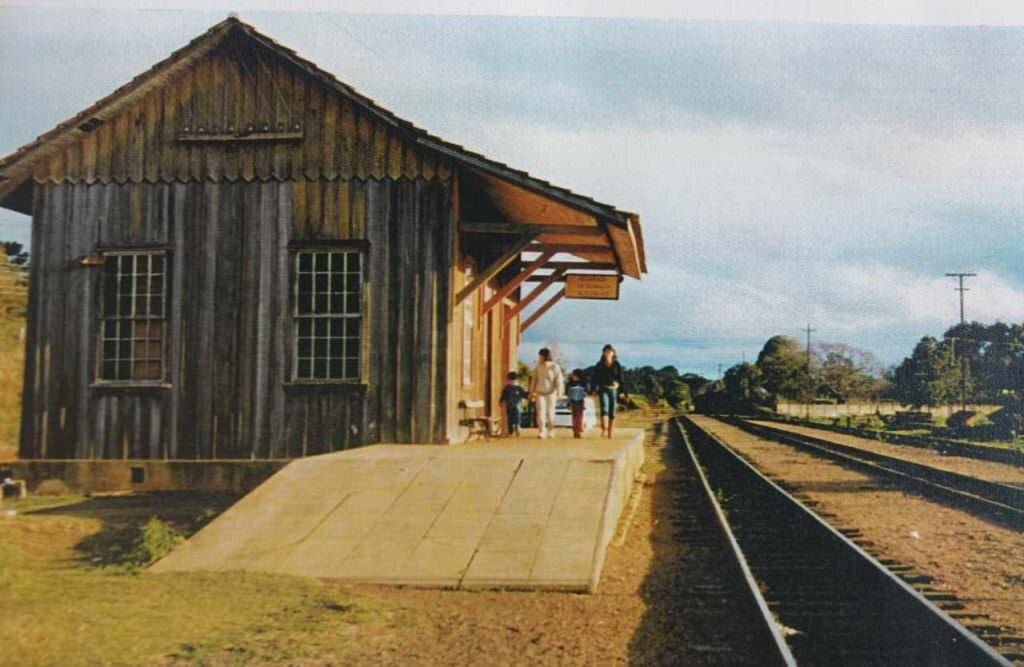 Estação Ferroviária de Guaragi - Década de 1980