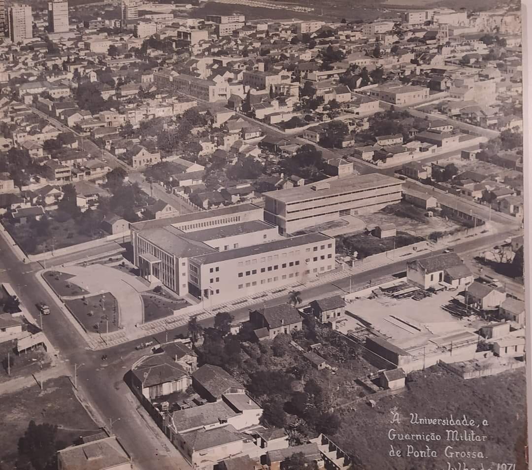 Campus central da UEPG - 1971