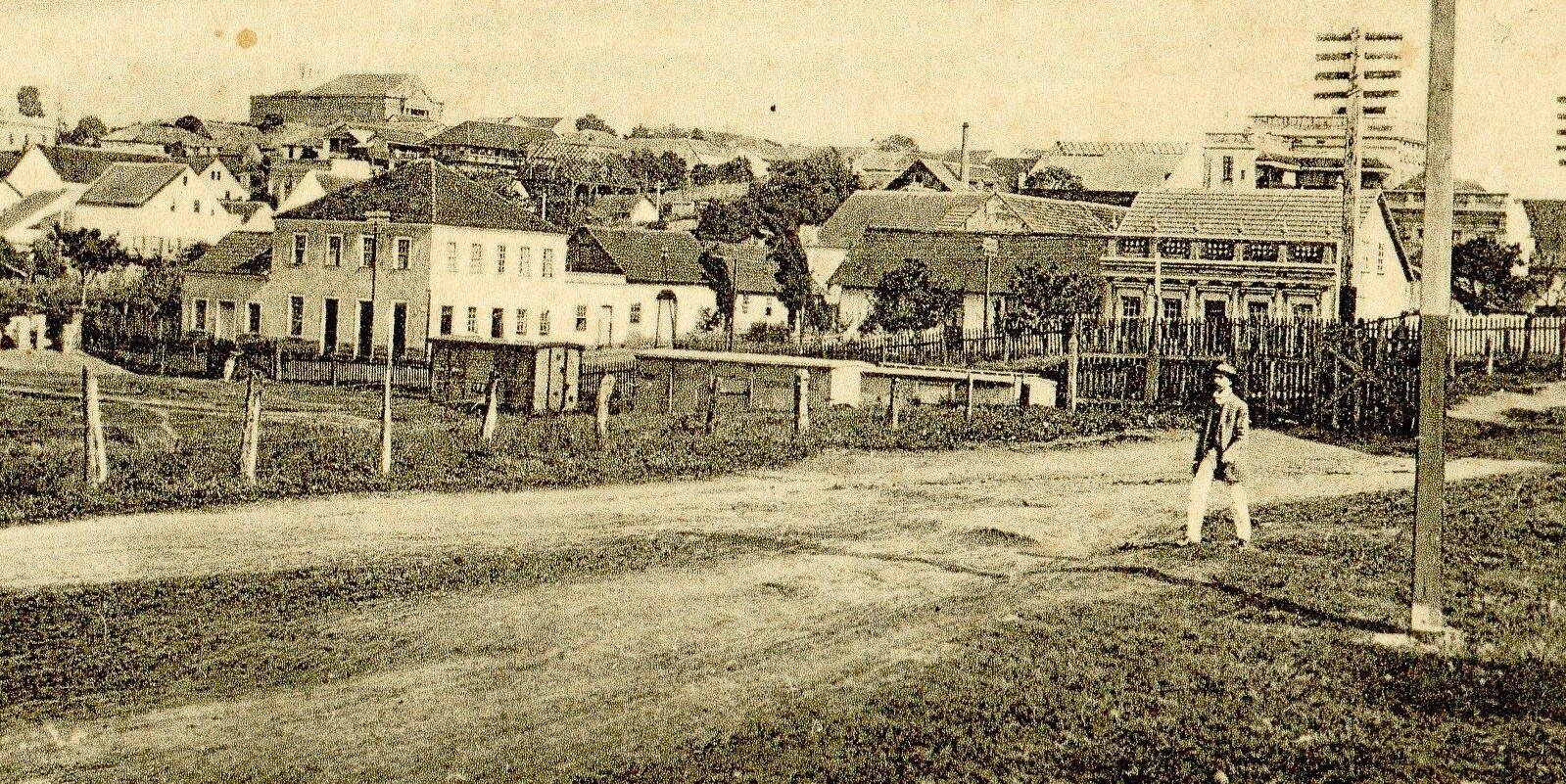 Região central de Ponta Grossa - Década de 1900