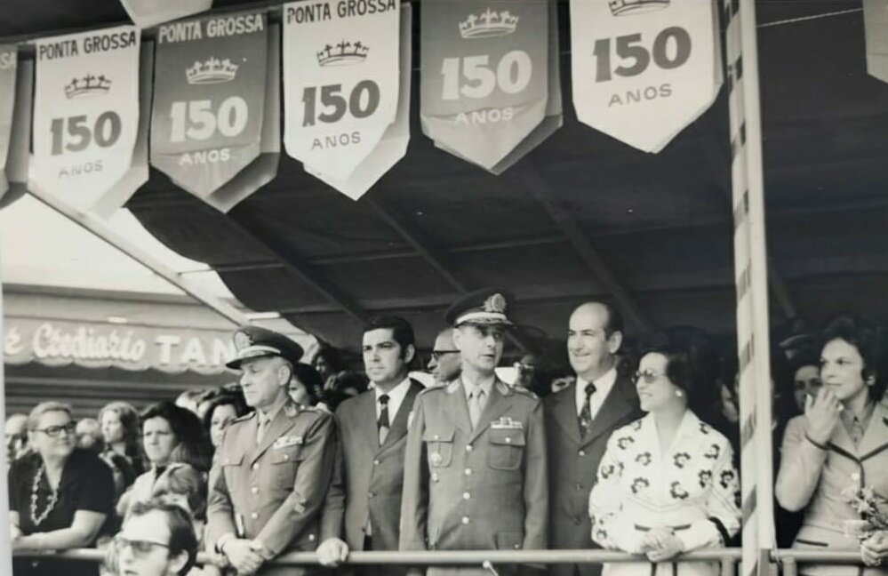 Desfile do Sesquicentenário de Ponta Grossa - Setembro de 1973