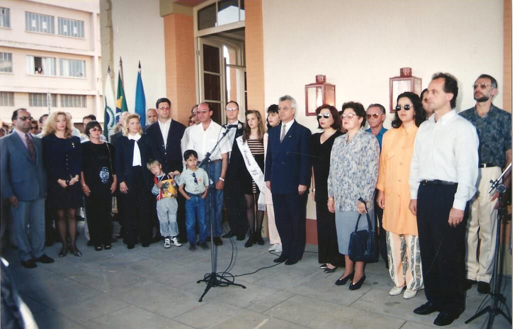 Solenidade de inauguração da Casa da Memória - 1995