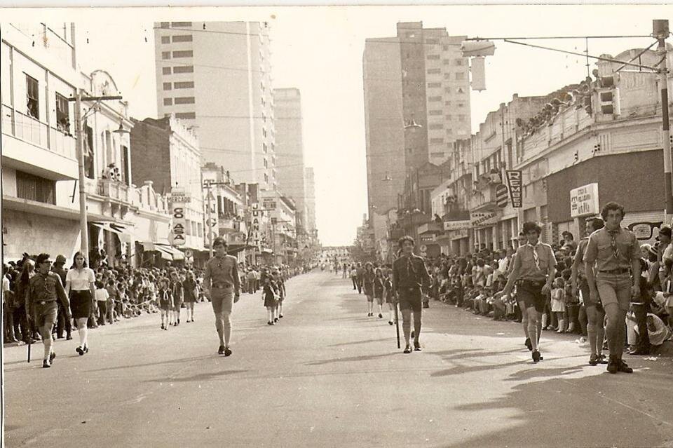 Desfile Cívico - 7 de setembro de 1972