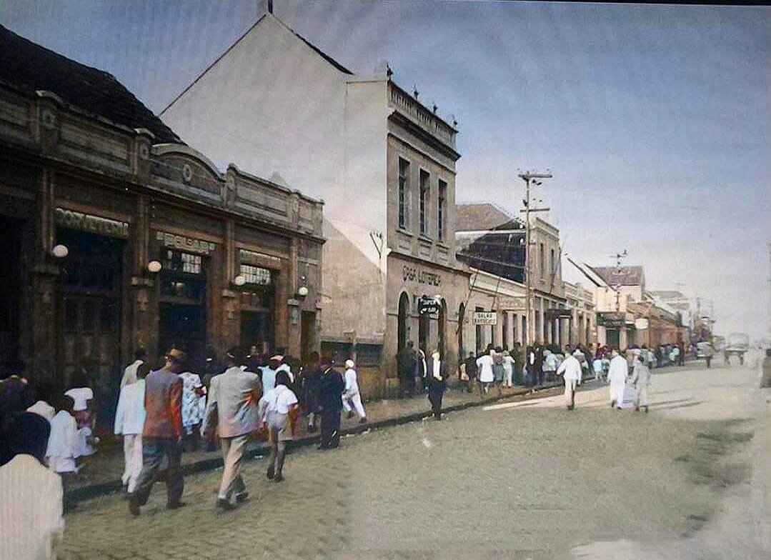 Rua Coronel Cláudio - Década de 1940
