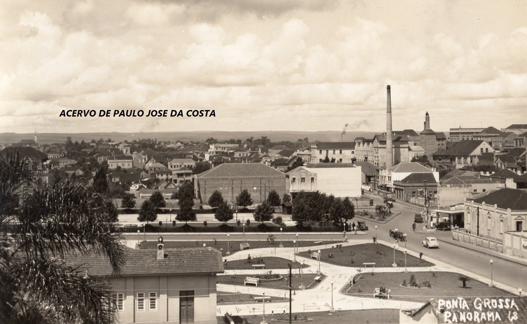 Praça Barão do Rio Branco - Década de 1940