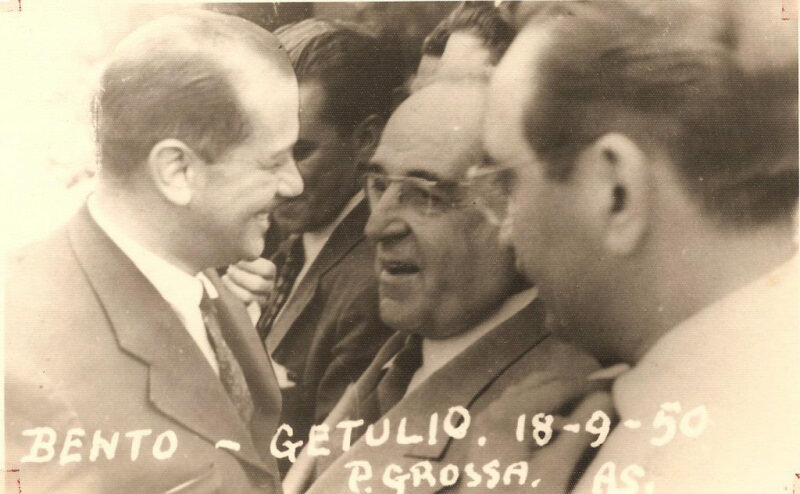 Getúlio Vargas em Ponta Grossa - Setembro de 1950