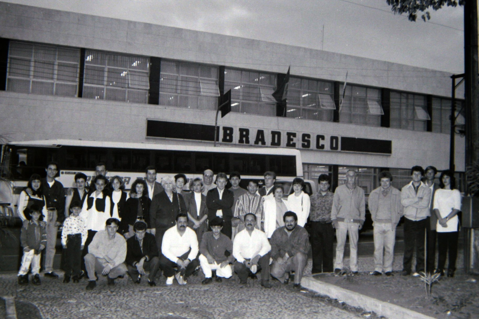 Bradesco da rua Balduíno Taques - Década de 1990