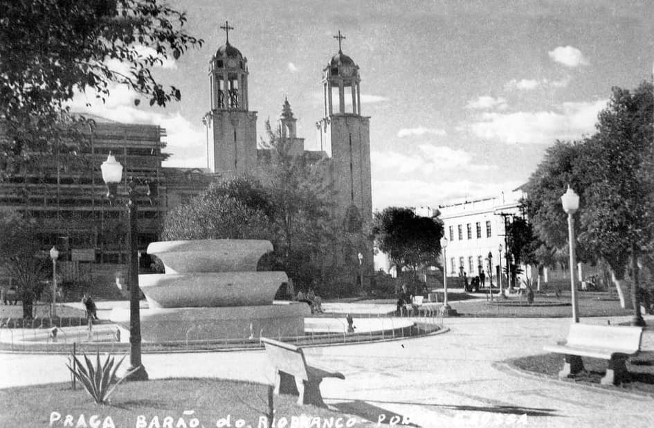 Praça Barão do Rio Branco - Ano desconhecido