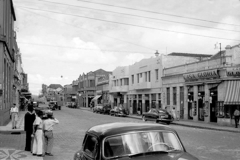 Avenida Vicente Machado - Década de 1940