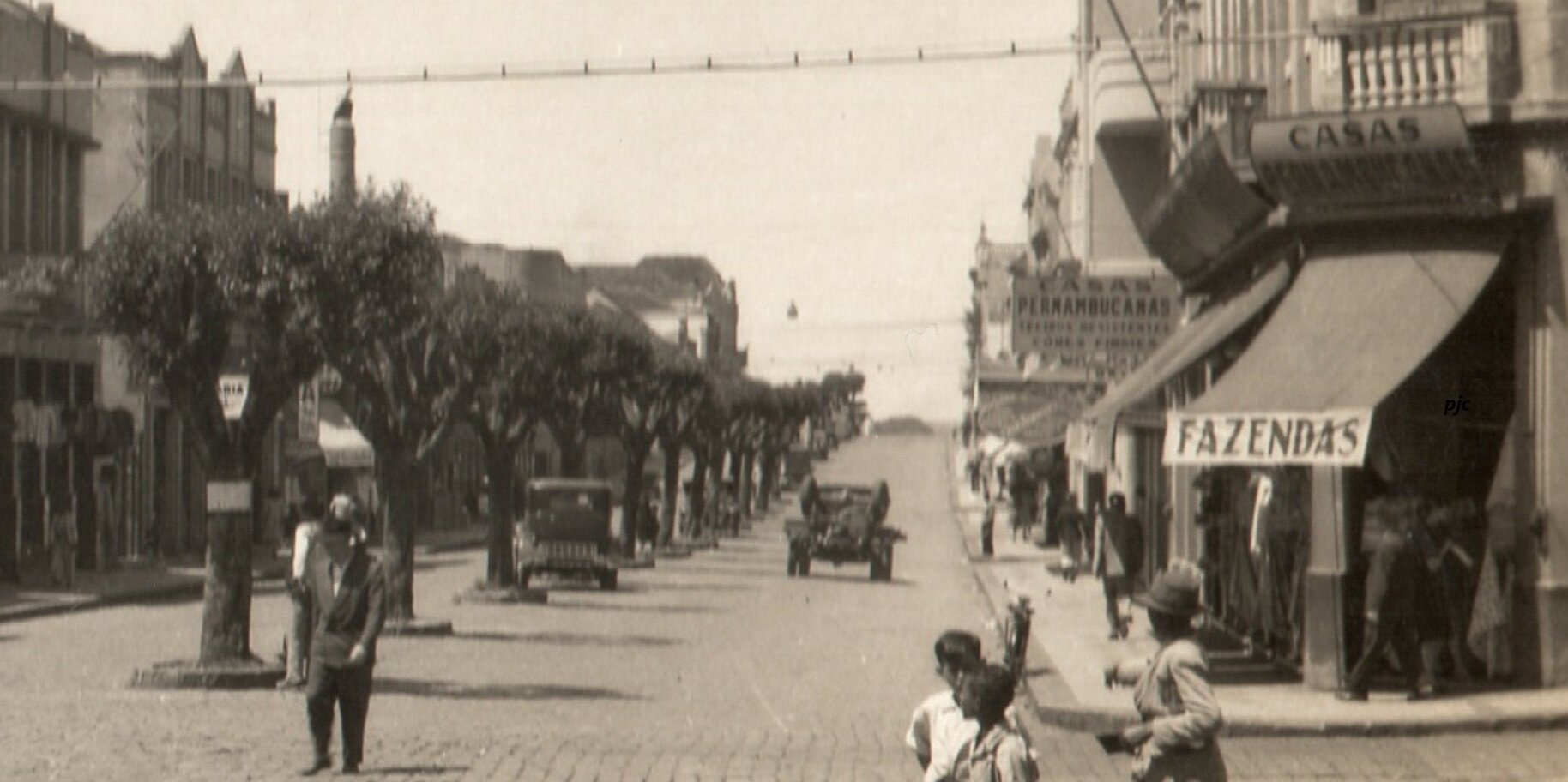 Avenida Vicente Machado - Década de 1930