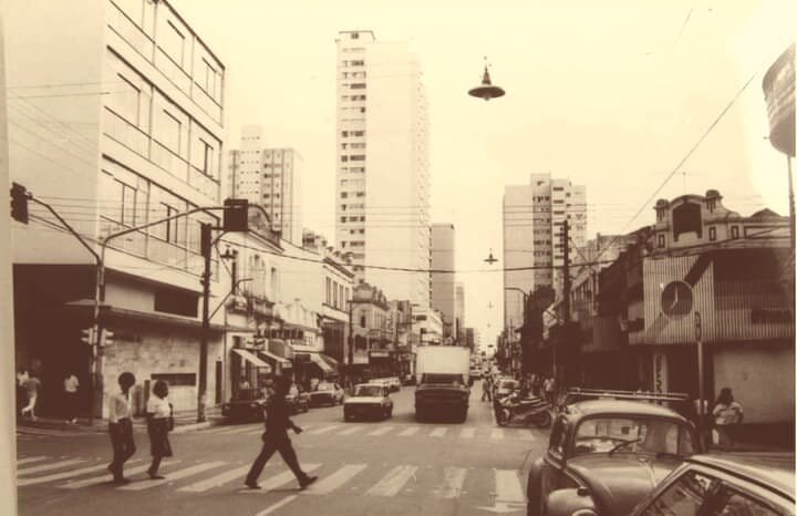 Avenida Vicente Machado - Década de 1970