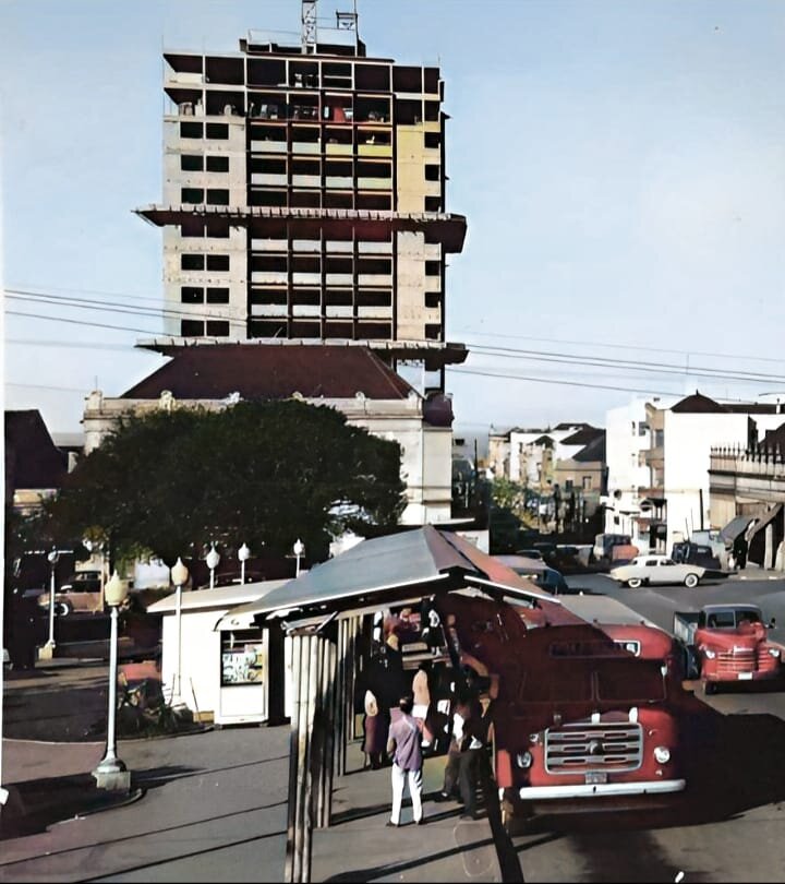 Avenida Vicente Machado - Década de 1950