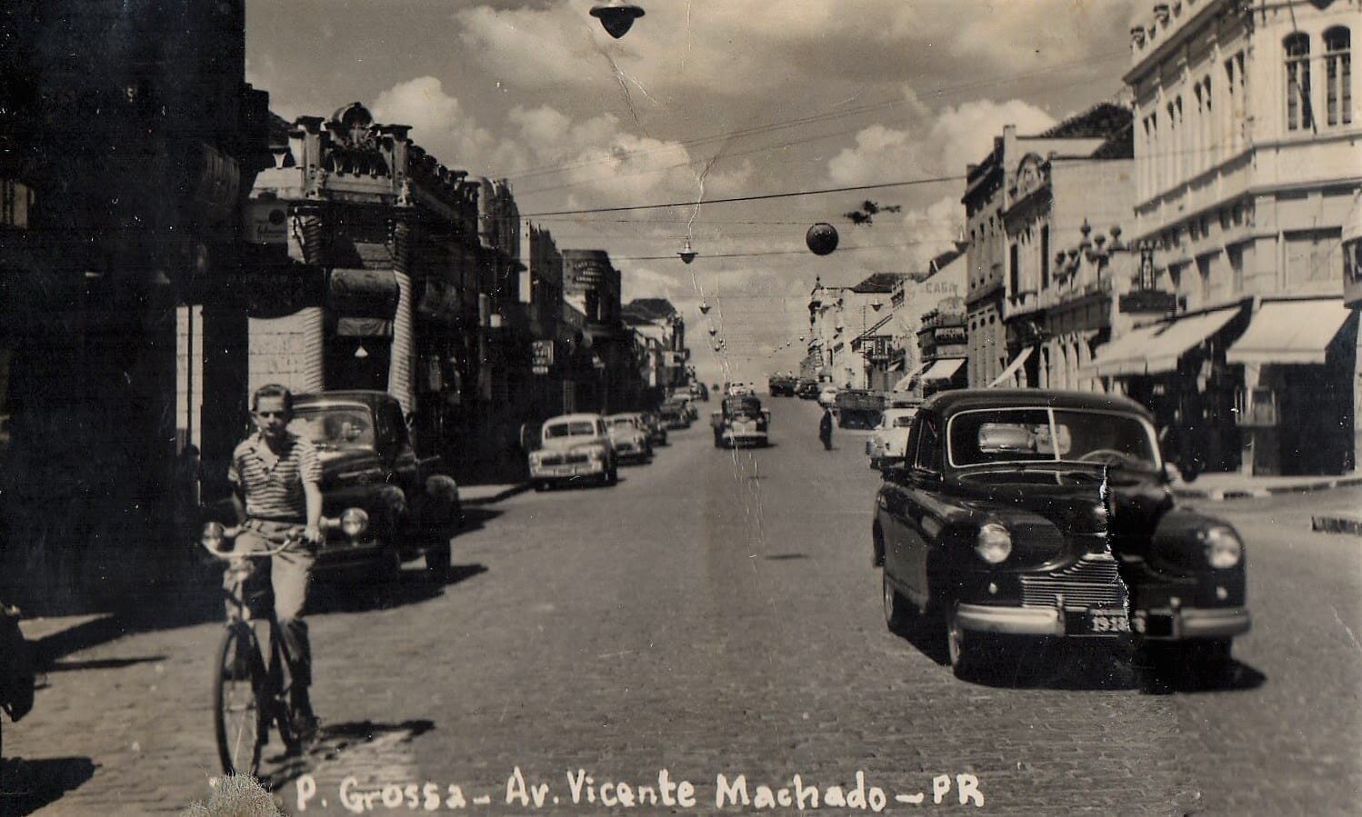 Avenida Vicente Machado - Década de 1950
