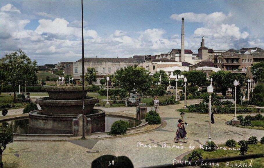 Praça Barão do Rio Branco - Ano desconhecido