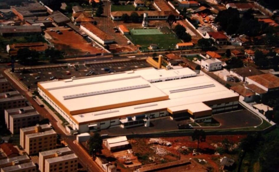 Vista aérea do Tozetto, em Oficinas - Anos 2000