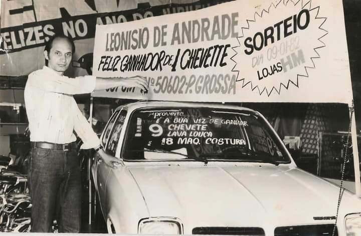 Sorteio das Lojas Hermes Macedo - Janeiro de 1982